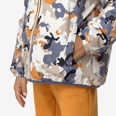 P. LE VRAI 3.0 CLAUDE ORSETTO GRAPHIC - Jackets - Mid - KID UNISEX - ECRU-CAMO BOY AVIO